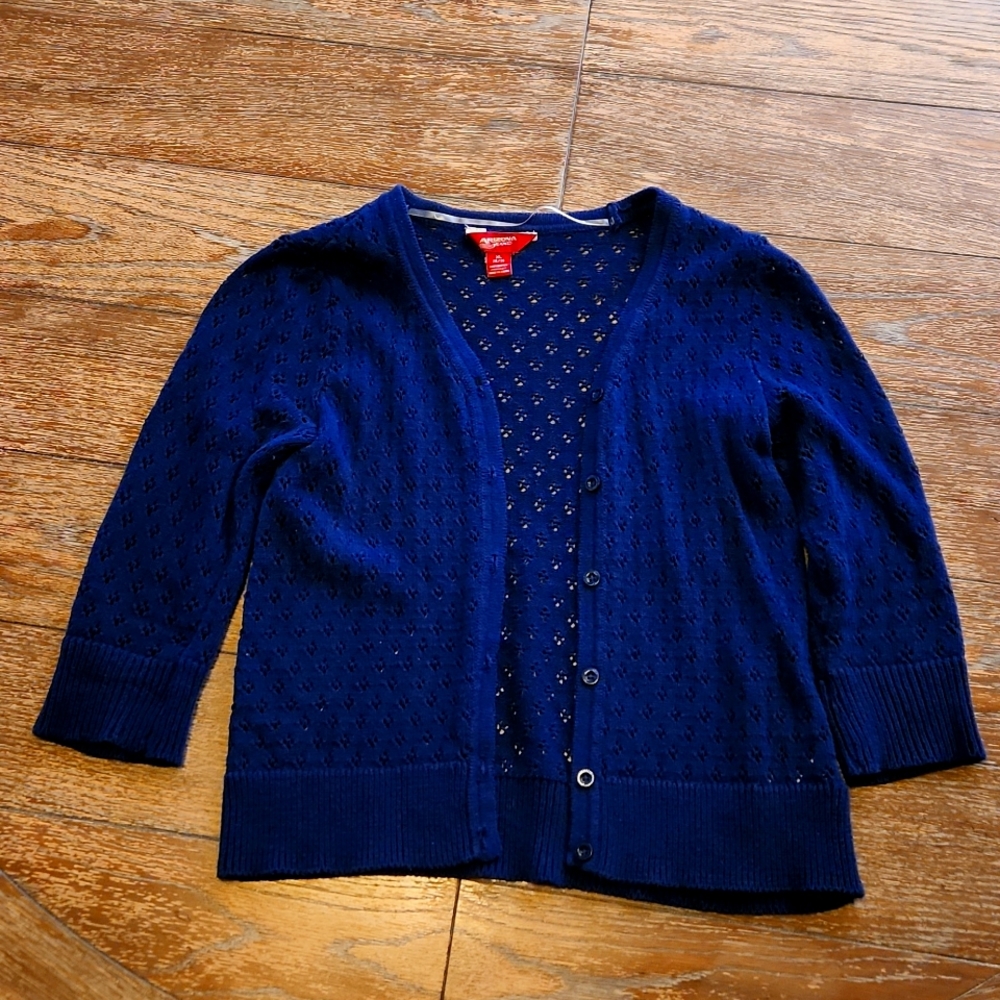 Navy blue cardigan